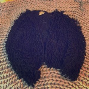 Heavy cardigan style sweater